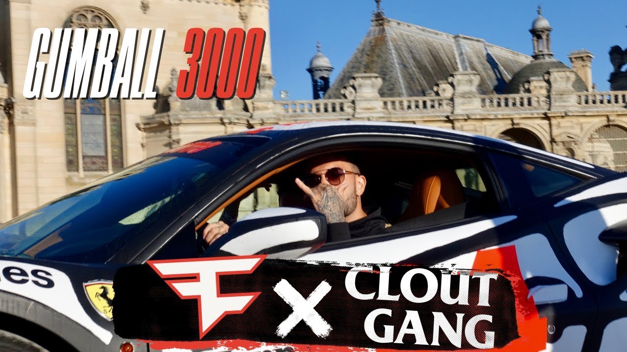 FaZe Clan & Clout Gang Drive Gumball 3000 - Stopped at the Border?