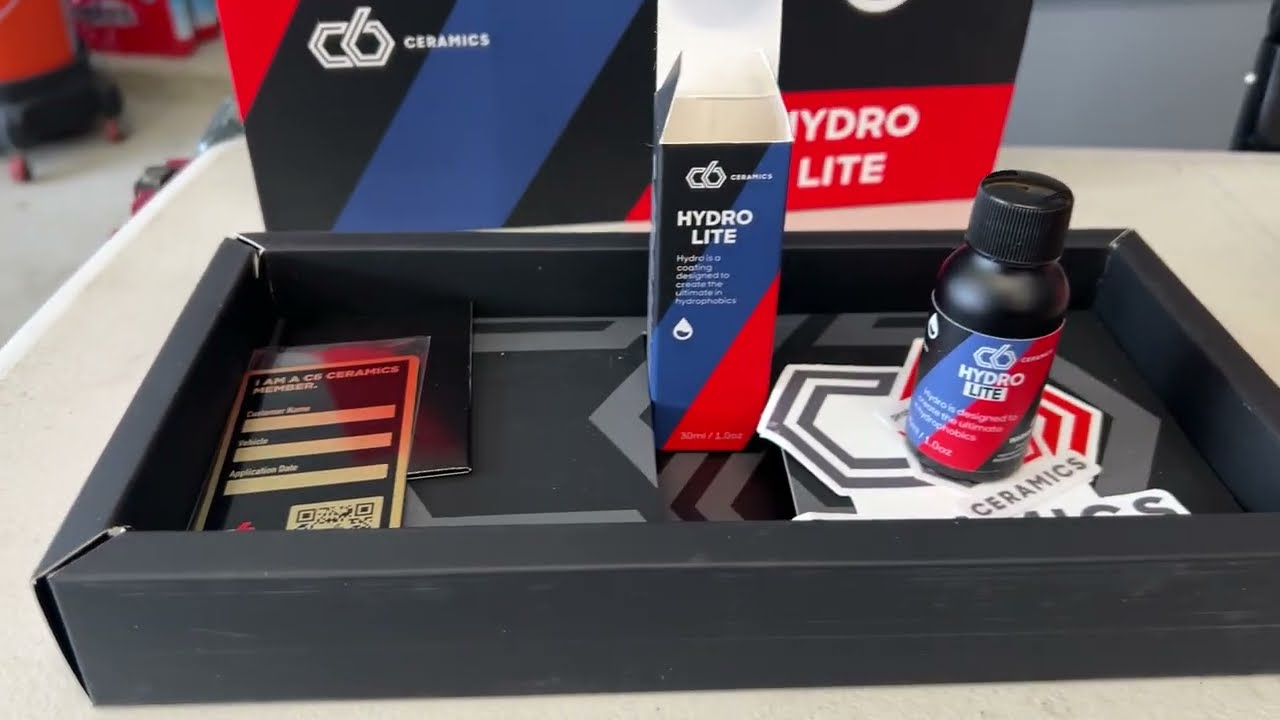 Unboxing C6 Ceramics Hydro Lite