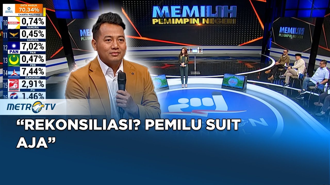 Begini Kritik Adi Prayitno Soal Rekonsiliasi Parpol #KONTROVERSI