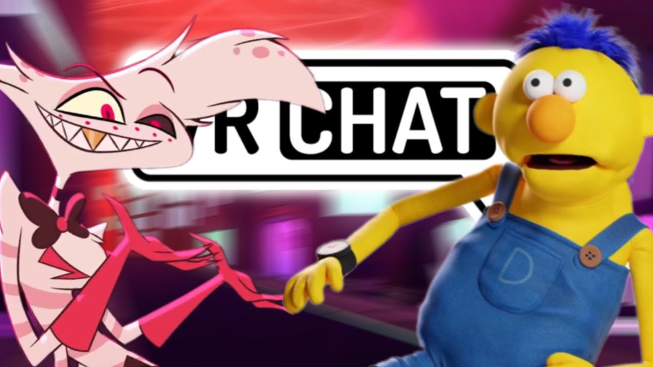Angel Dust MEETS Yellow Guy in VRCHAT!!!!!! [VrChat Trolling] Ep.33
