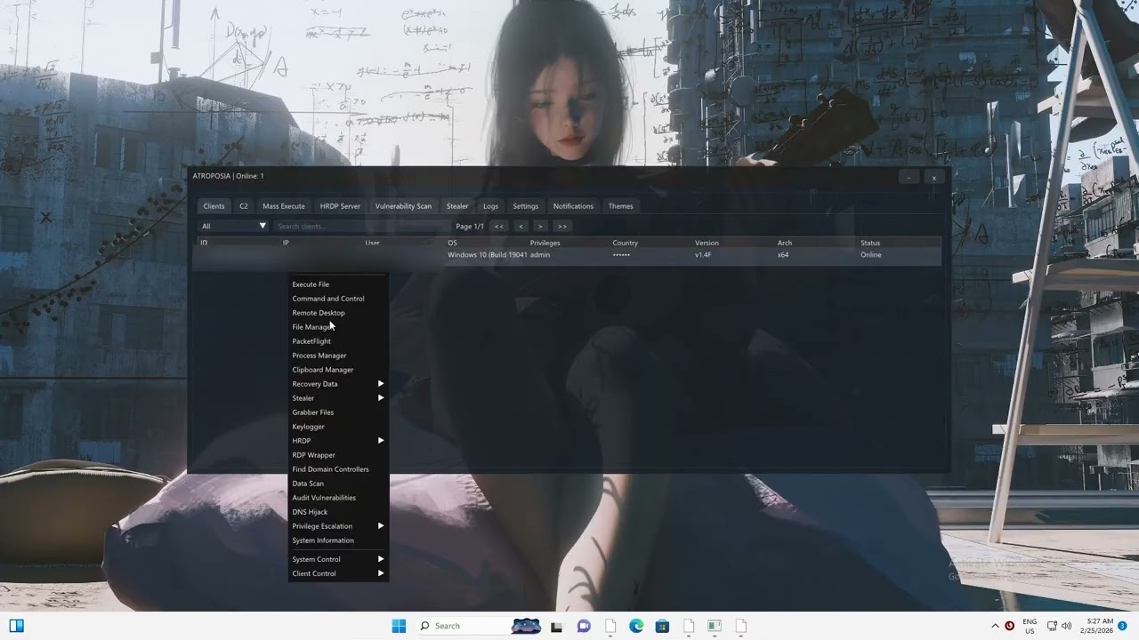 How to use HRDP? | Update 1.4F Atroposia RAT |