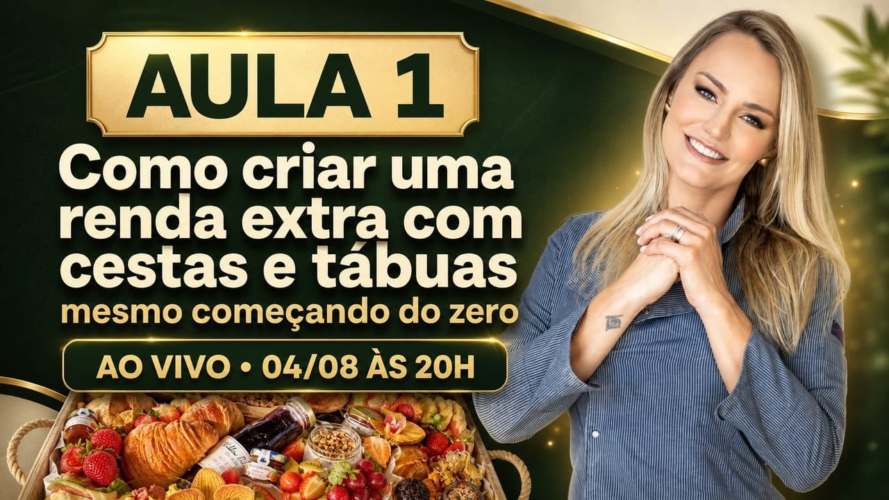AULA 1 &mdash; Como criar uma renda extra com cestas e t&aacute;buas mesmo come&ccedil;ando do zero
