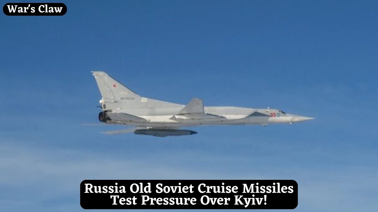 Russia Old Soviet Cruise Missiles Test Pressure Over Kyiv!