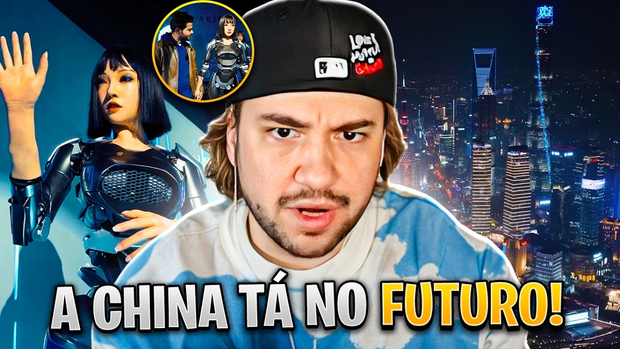 A CHINA EST&Aacute; EM 2050 E ESSE V&Iacute;DEO PROVA ISSO! - React Joe HaTTab