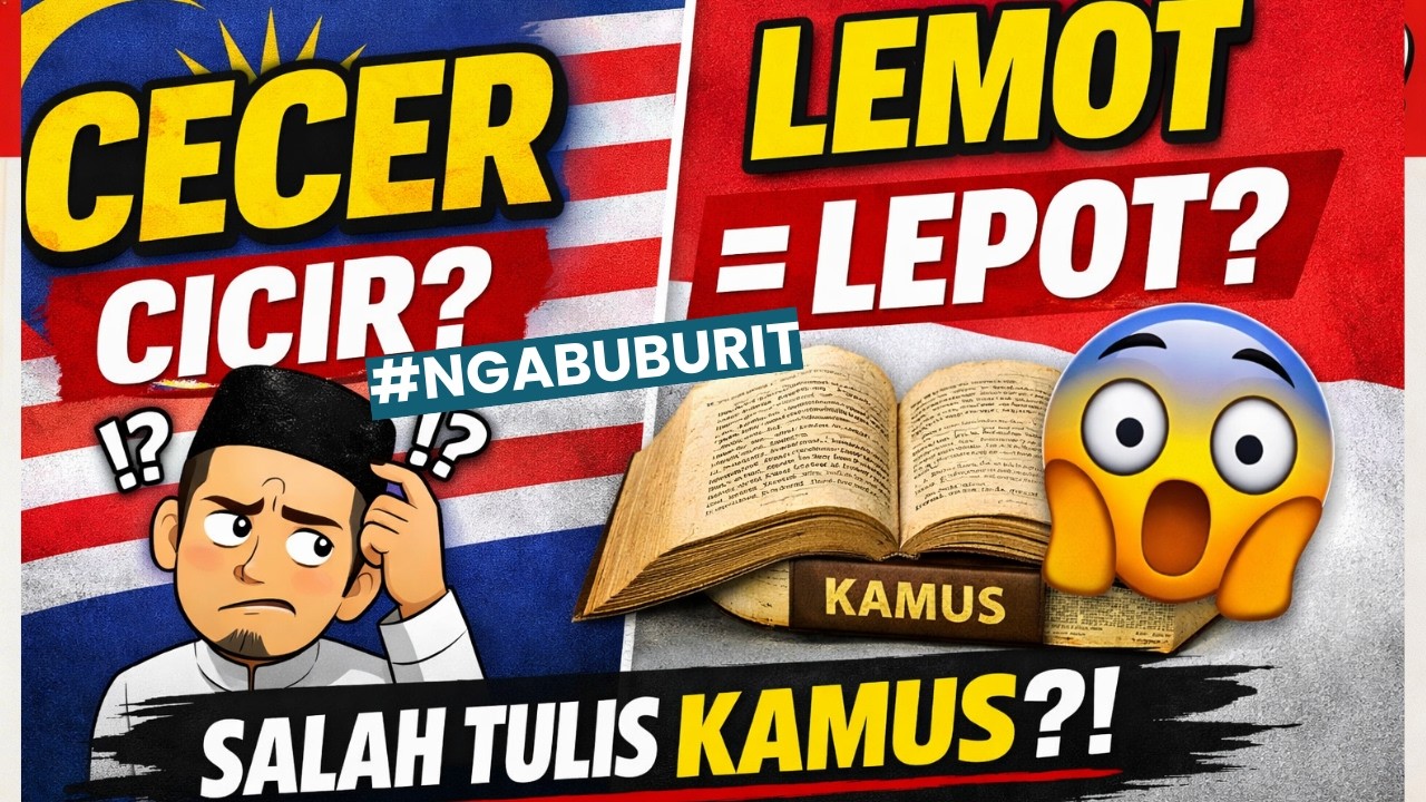 #371: Fakta dari KBBI & Kenapa ‘Cecer’ di Wilkinson Jadi ‘Cicir’ di Malaysia?Lemot = Lepot? 🤣🤣🤣
