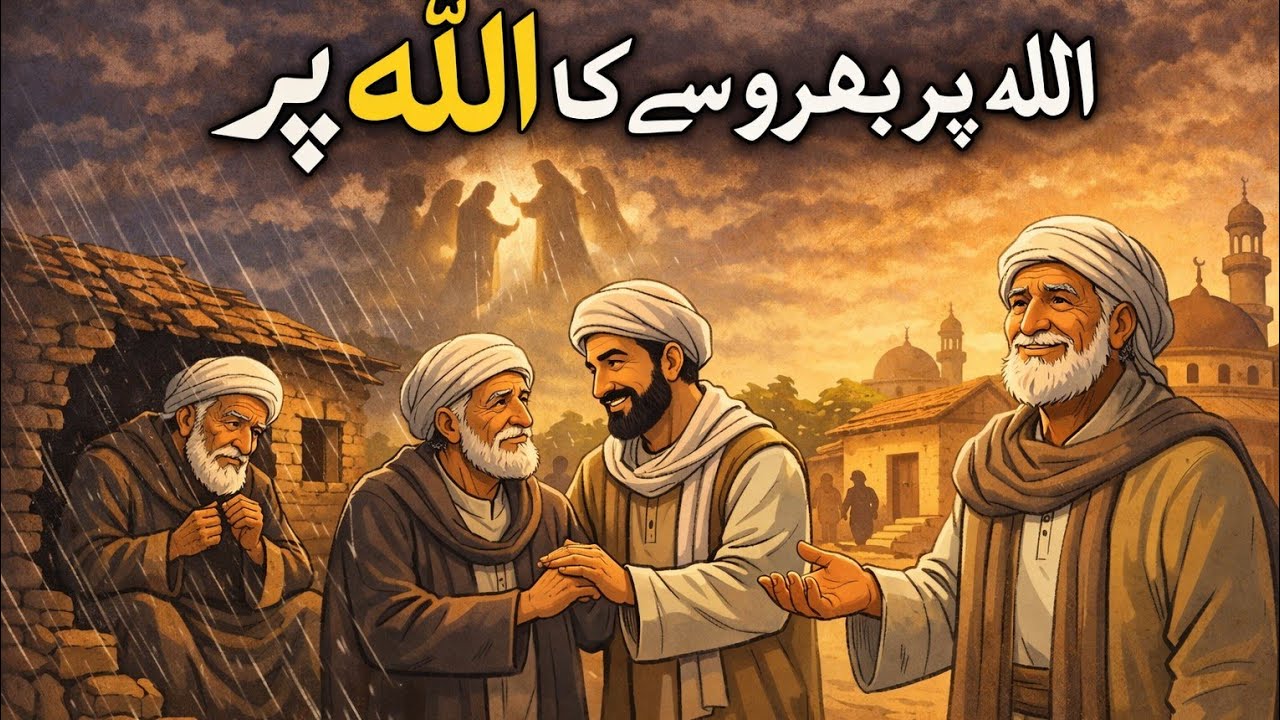 अल्लाह पर यक़ीन की ताक़त | Emotional Story' Islamic Moral Story in Hindi | दिल छू लेने वाली कहानी