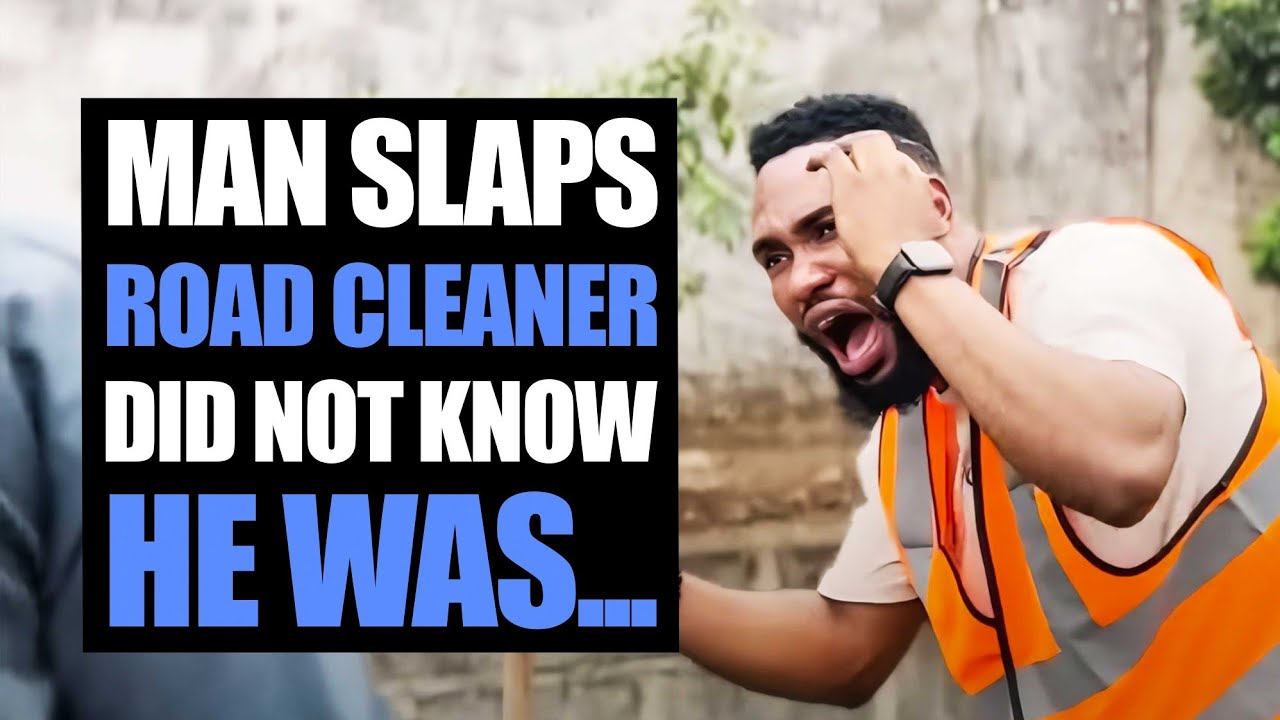 Man Slaps Road Cleaner, Did Not Know He Was... | Kolo Skits