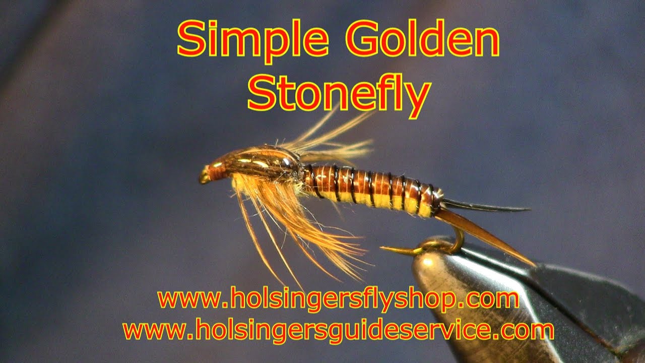 Simple Golden Stone, Holsingers Fly Shop