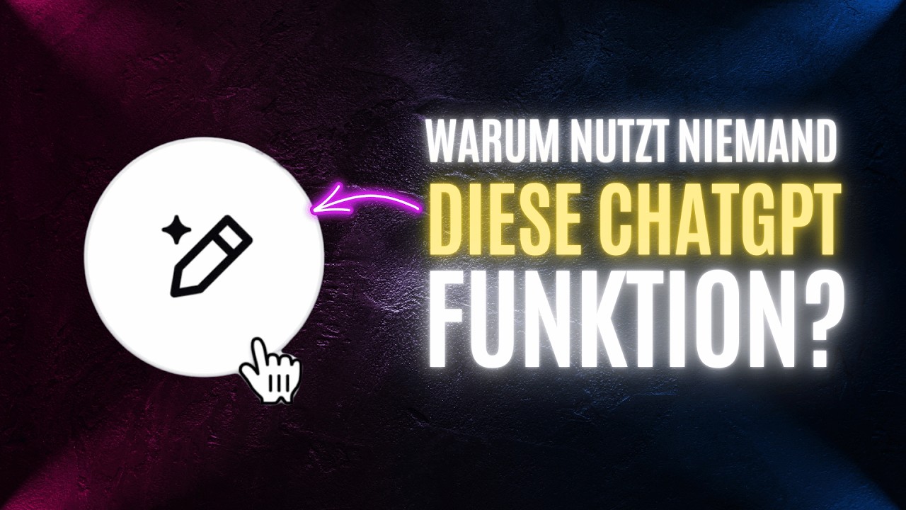 Diese ChatGPT Funktion musst du nutzen! ChatGPT Canvas ist das perfekte KI-Tool für Anfänger