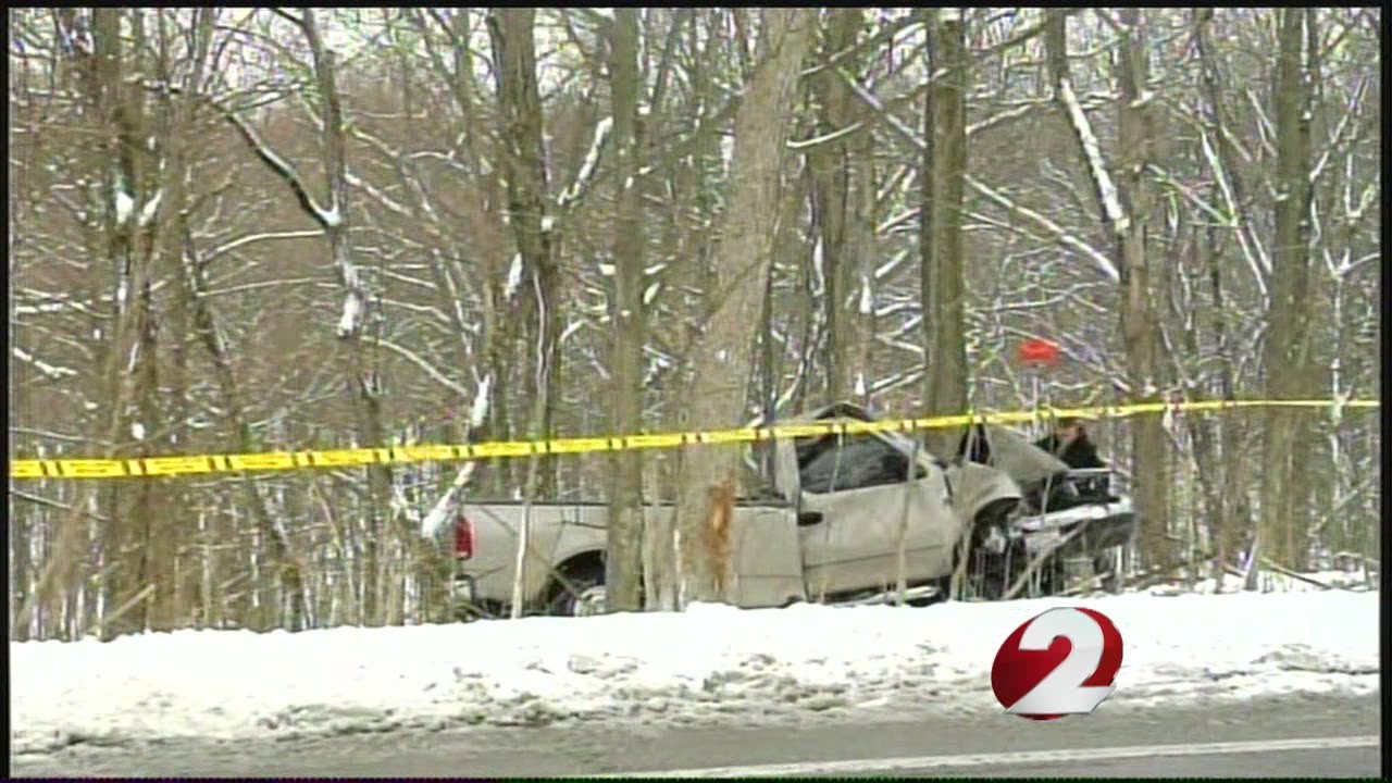 Fatal pickup crash on US 40 in Bethel Twp