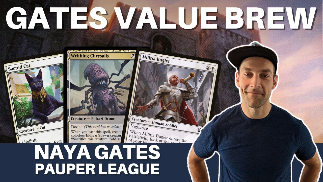 MIDRANGE VALUE! This is Pauper Naya Gates looking to out grind the opponent and bash in!