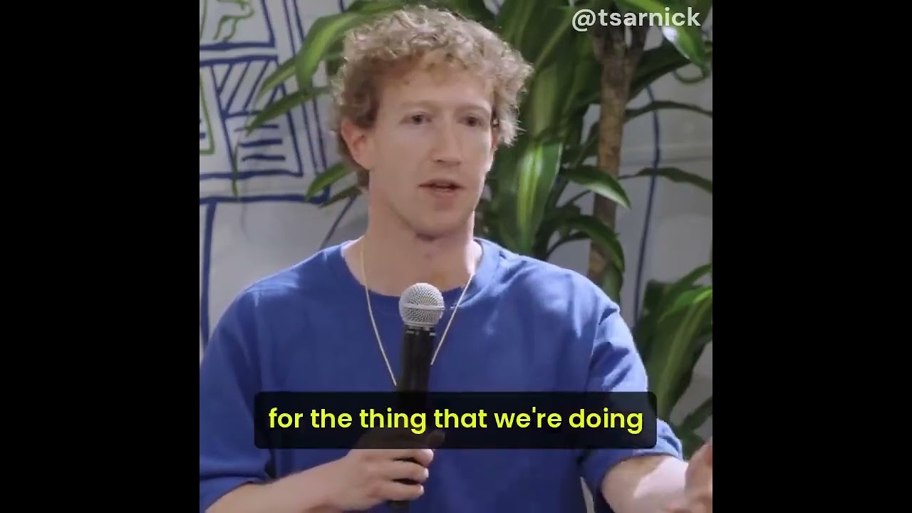 Mark Zuckerberg on Meta's open source Al strategy