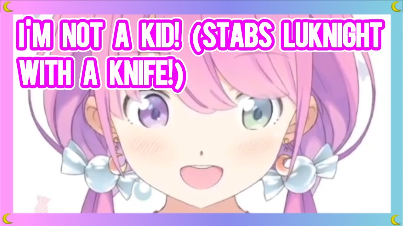 Luna beats up a Luknight for saying she's a kid