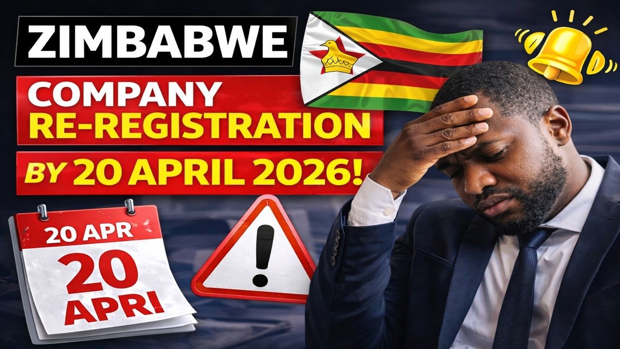 Zimbabwe Company Re-Registration Explained | Deadline 20 April 2026 | Avoid Deregistration