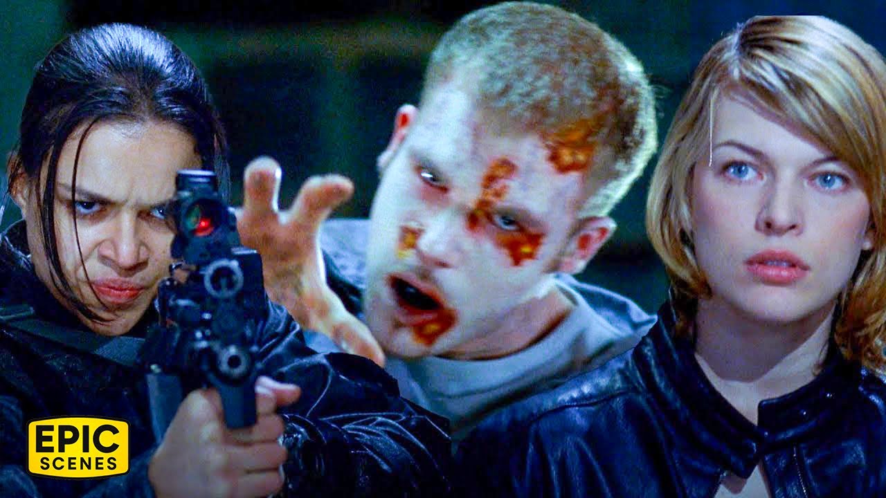 The Commando Squad Faces A Zombie Attack - Resident Evil
