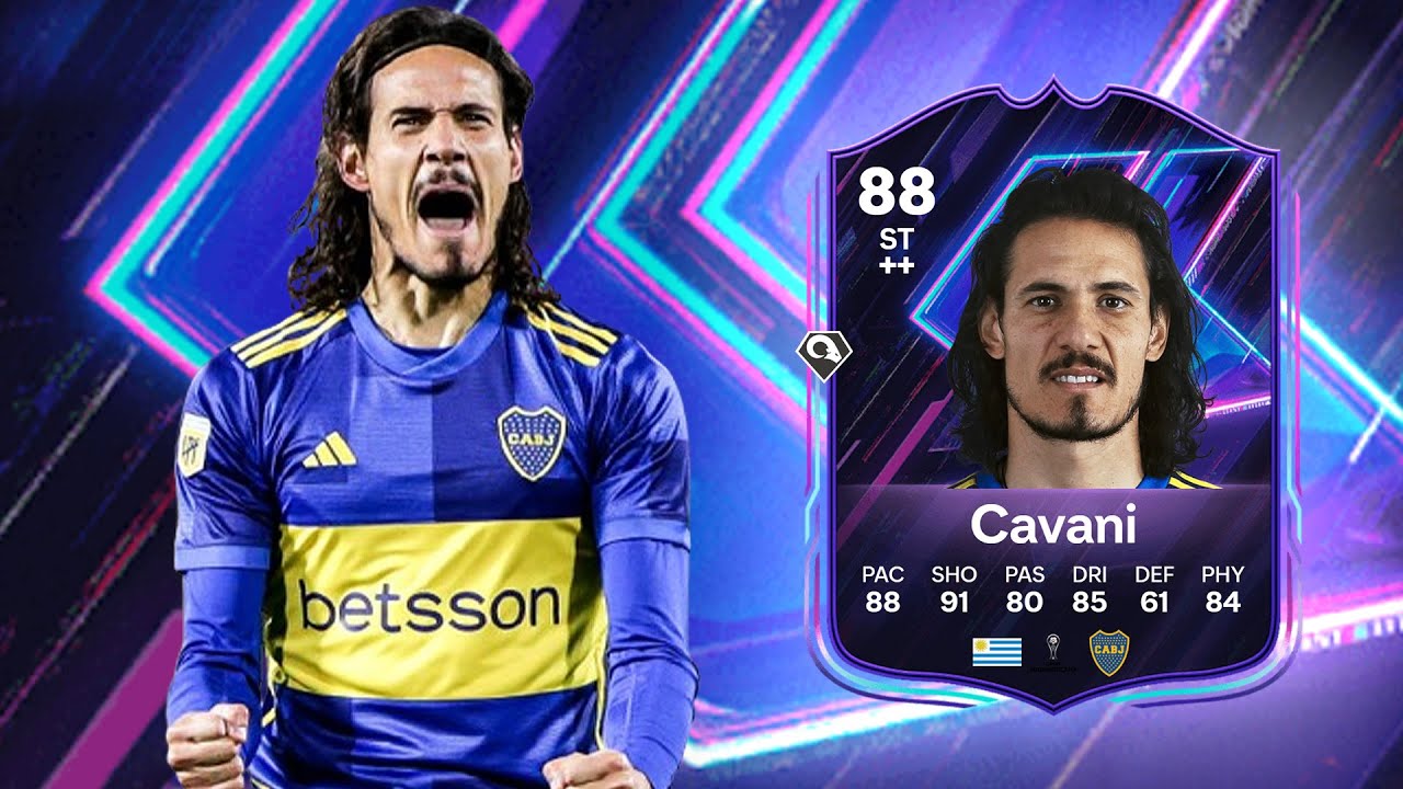 88 FLASHBACK CAVANI SBC⭐ FC 25 Player Review!