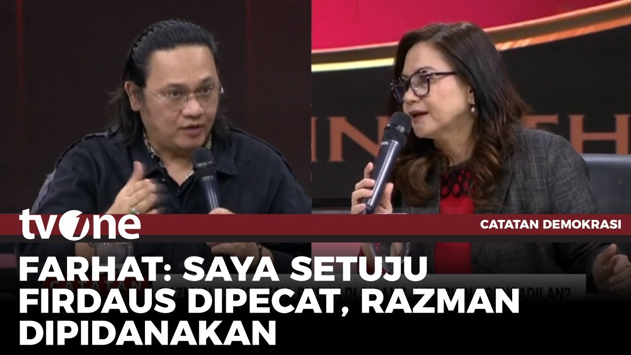 Debat Panas! Farhat Vs Kuasa Hukum Razman: Klien Anda Berlaku Seperti Preman! | tvOne