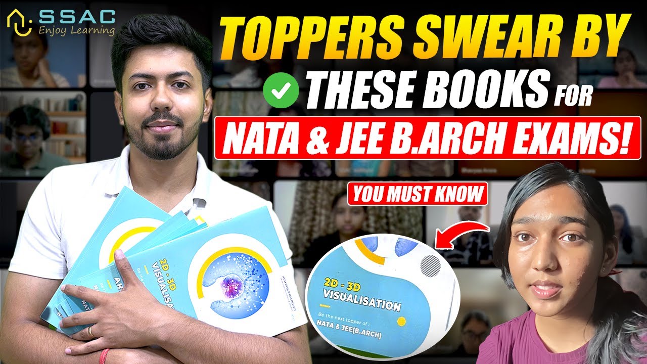 Top Books and Study Materials for NATA & JEE&nbsp;B.Arch