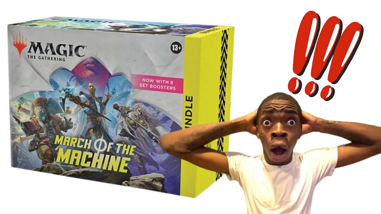 Magic: The Gathering March of the Machine Bundle Unboxing