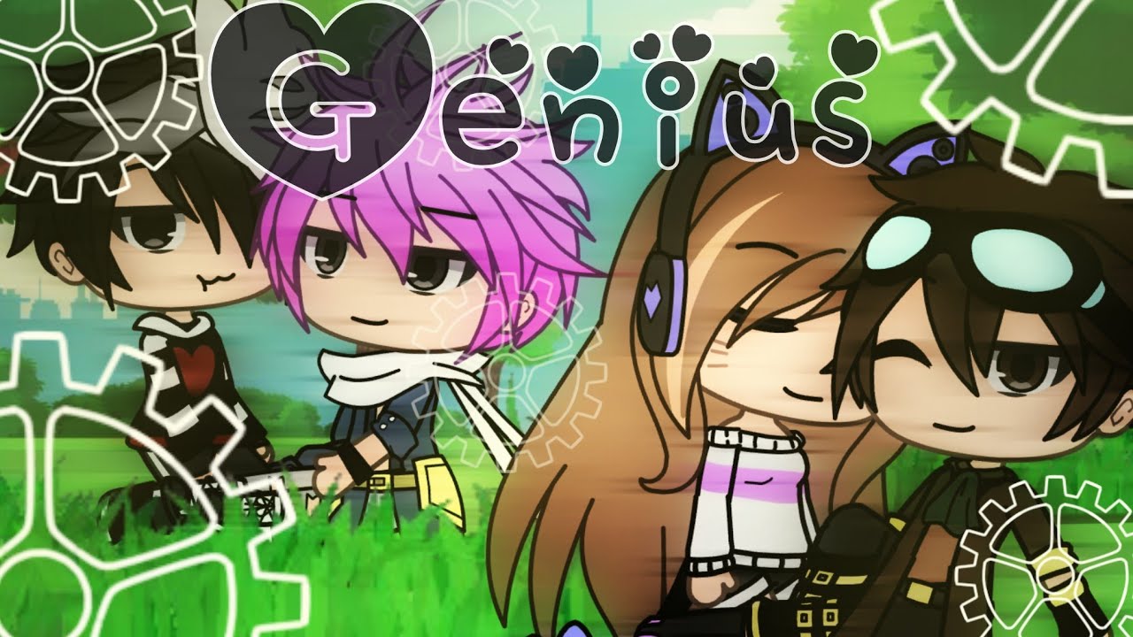 Genius...🧞‍♂️ [Gacha life wgf] Spyon🧡💜&Sterio💚🖤 GLMV