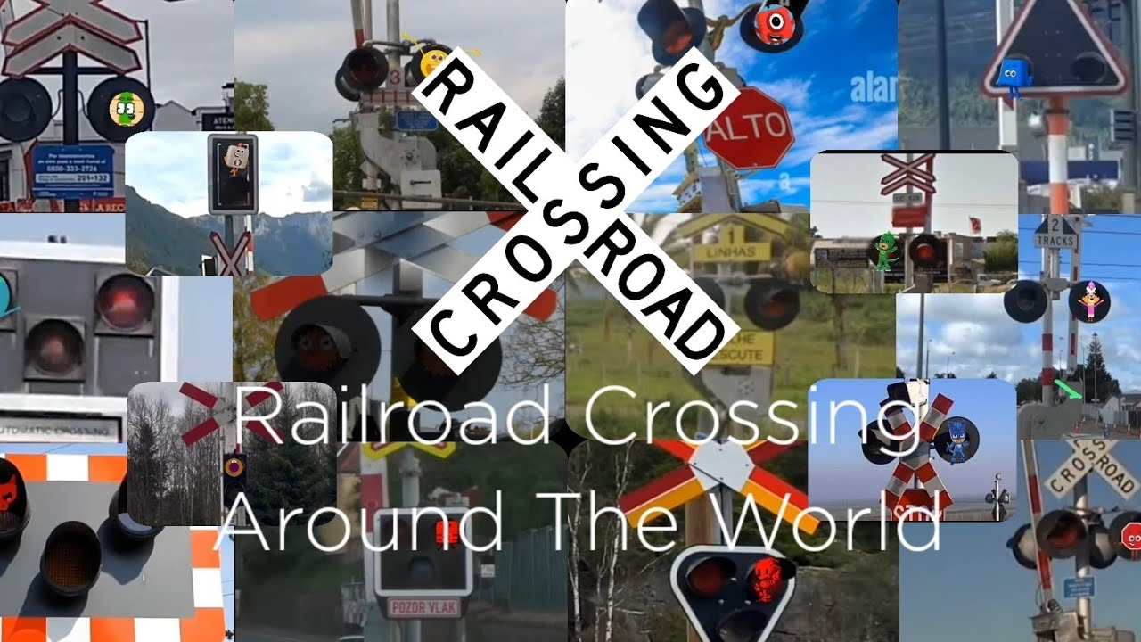 Railroad Crossing All Around The World