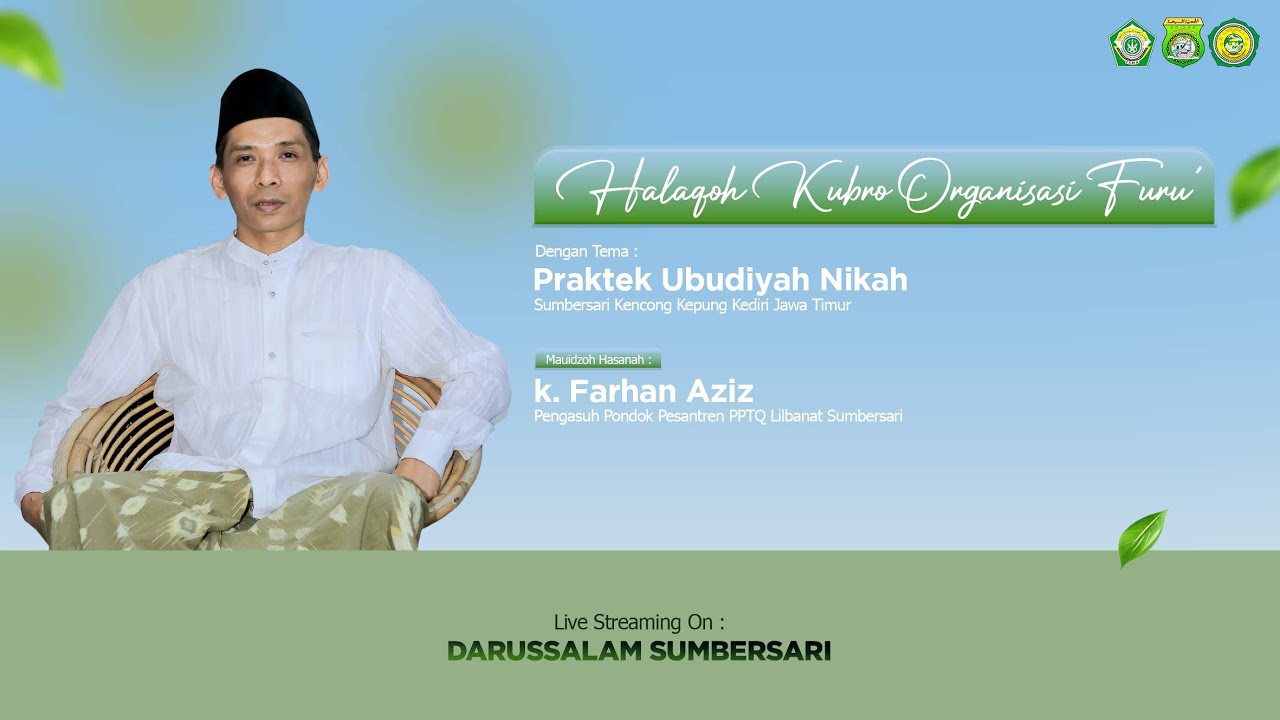 [LIVE] HALAQOH KUBRO ORGANISASI FURU'
