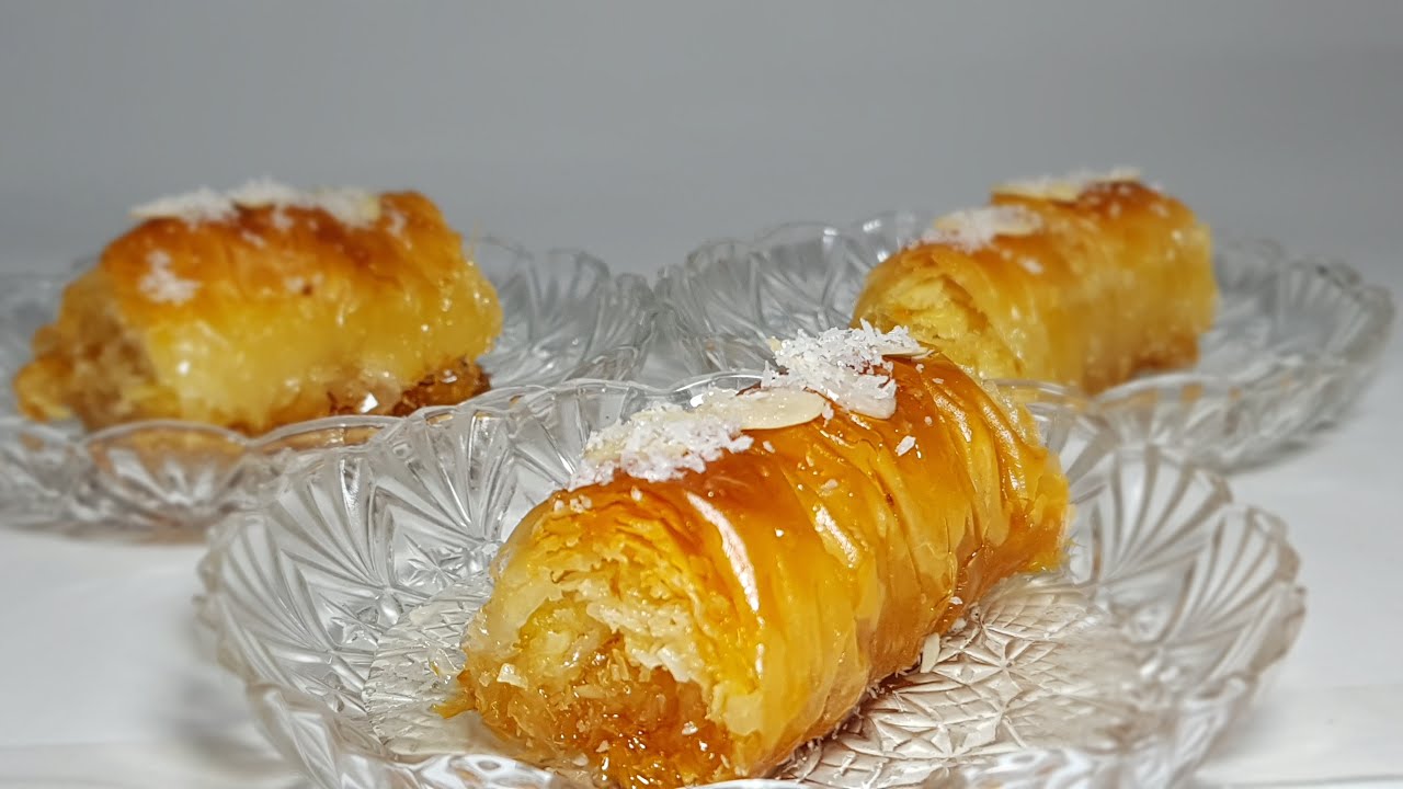 BAKLAVA A LA NOIX DE COCO ET AUX AMANDES