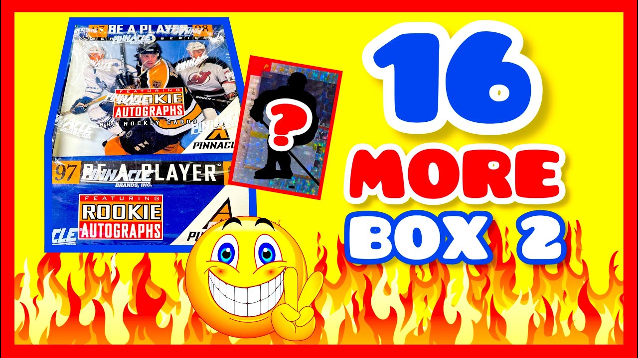 NEW BOX 2!! 1997-98 Pinnacle Be A Player Series B Hockey Hobby Box Break (2024)