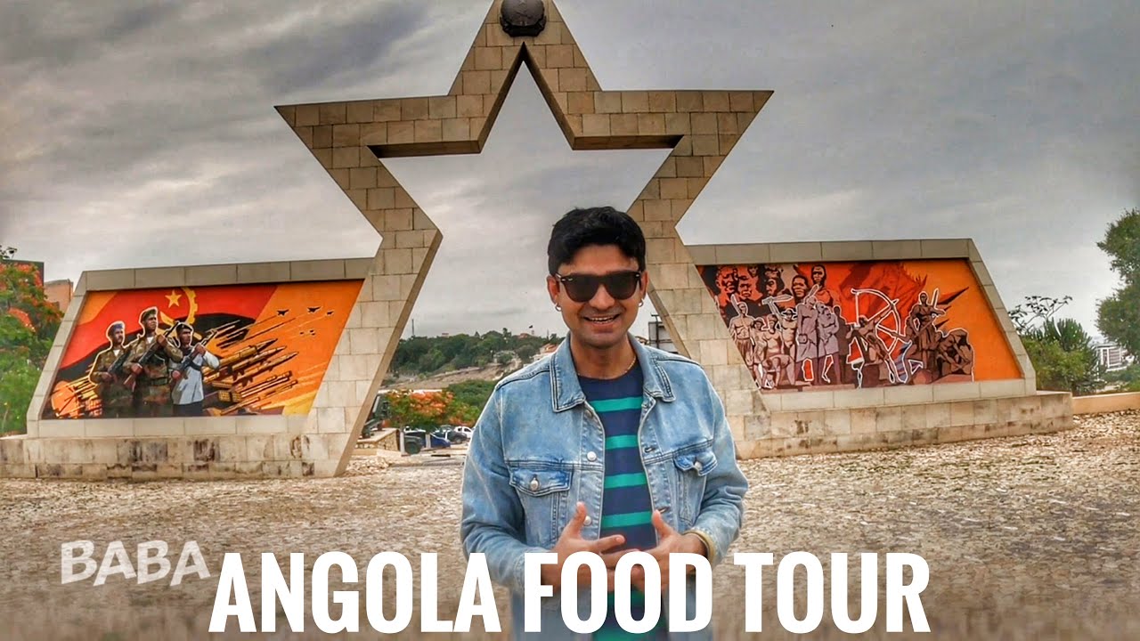 Angolan Food Tour in Luanda , Angola | African Moamba De Ginguba| Indianfoodie