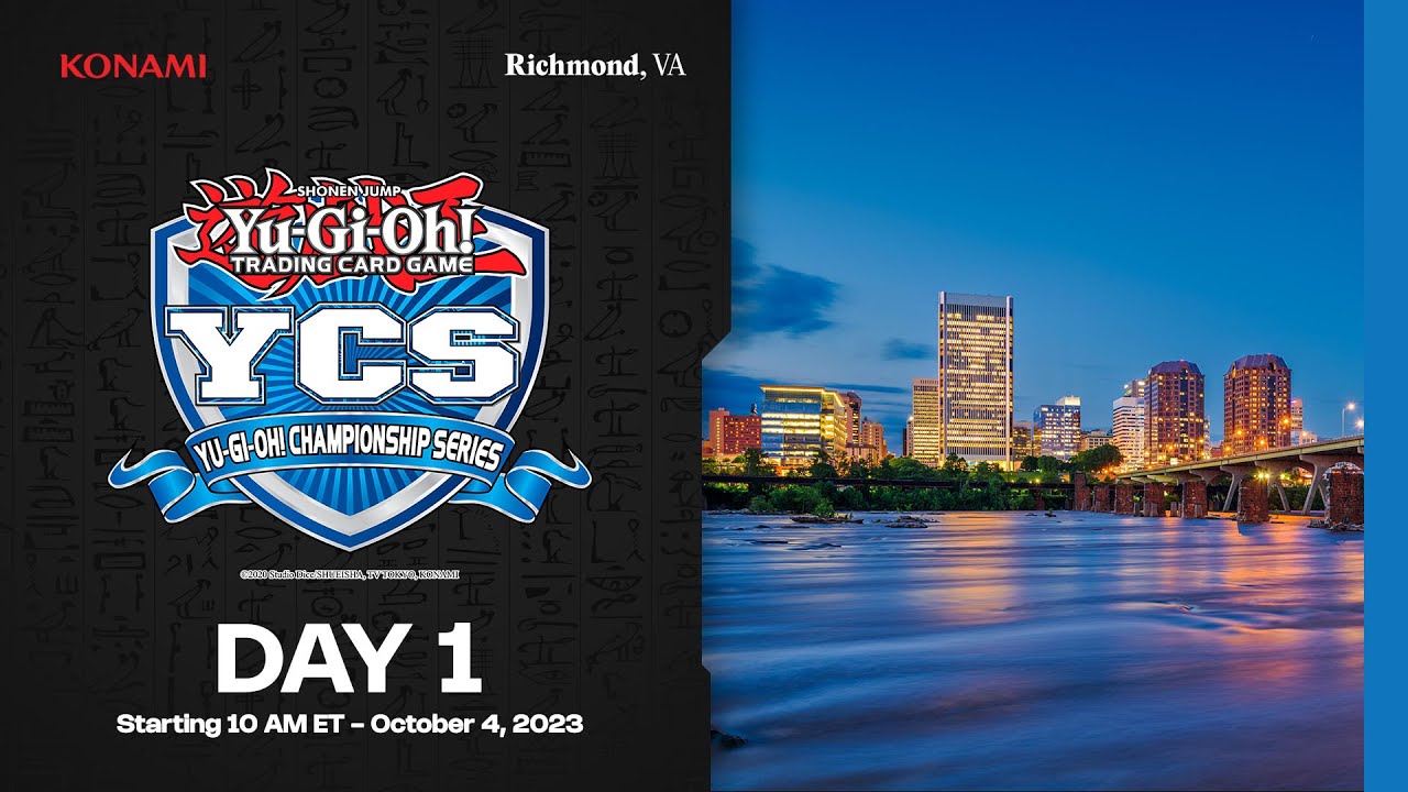 Yu-Gi-Oh! TCG YCS in Richmond, VA – Day 1