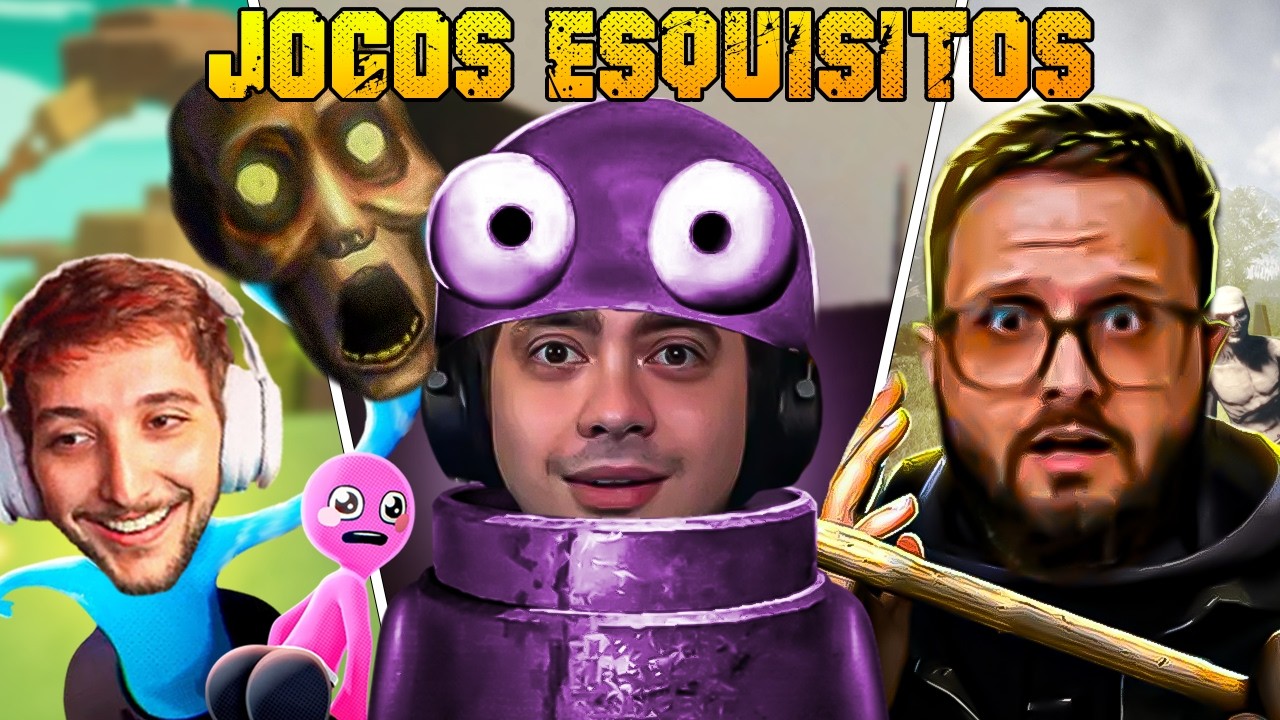 ALANZOKA E AMIGOS NOS JOGOS MAIS ESTRANHOS, ESQUISITOS E ENGRAÇADOS DO MUNDO!! NOITADA COM AMIGOS #1