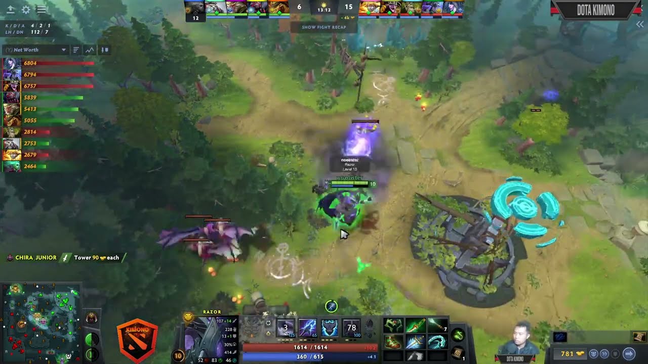 7.37D - SabeRLighT Razor The Offlane - Dota 2 Pro Gameplay #saberlight #razor