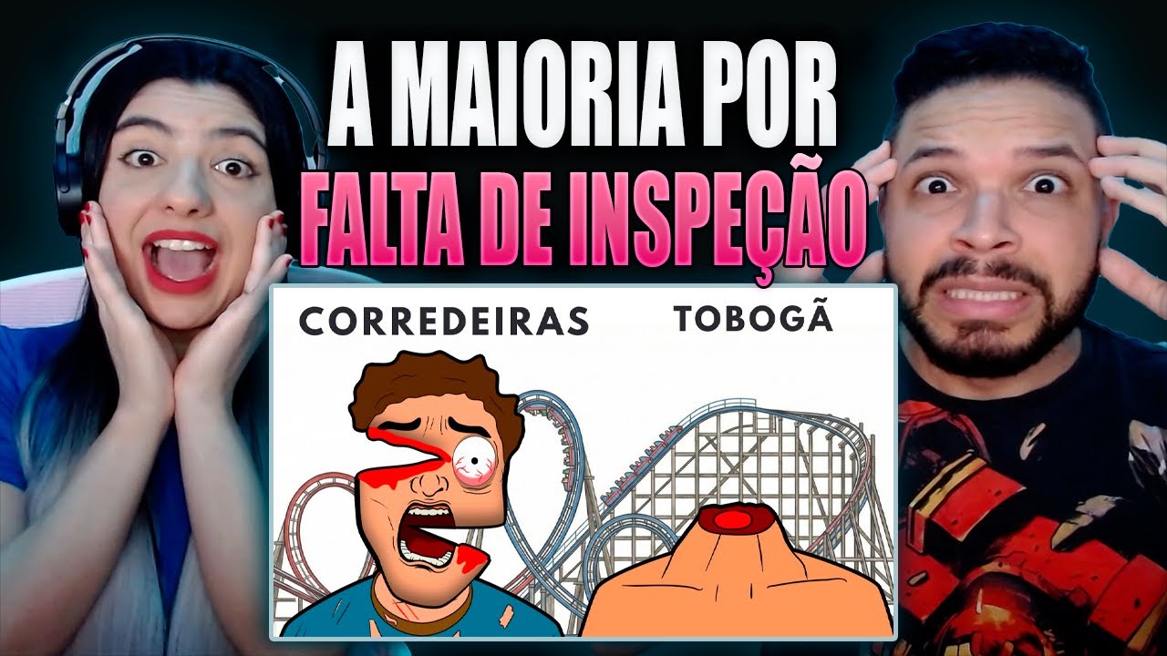As MORTES mais Dolorosas em Parque de diversão | Despicture (REACT)