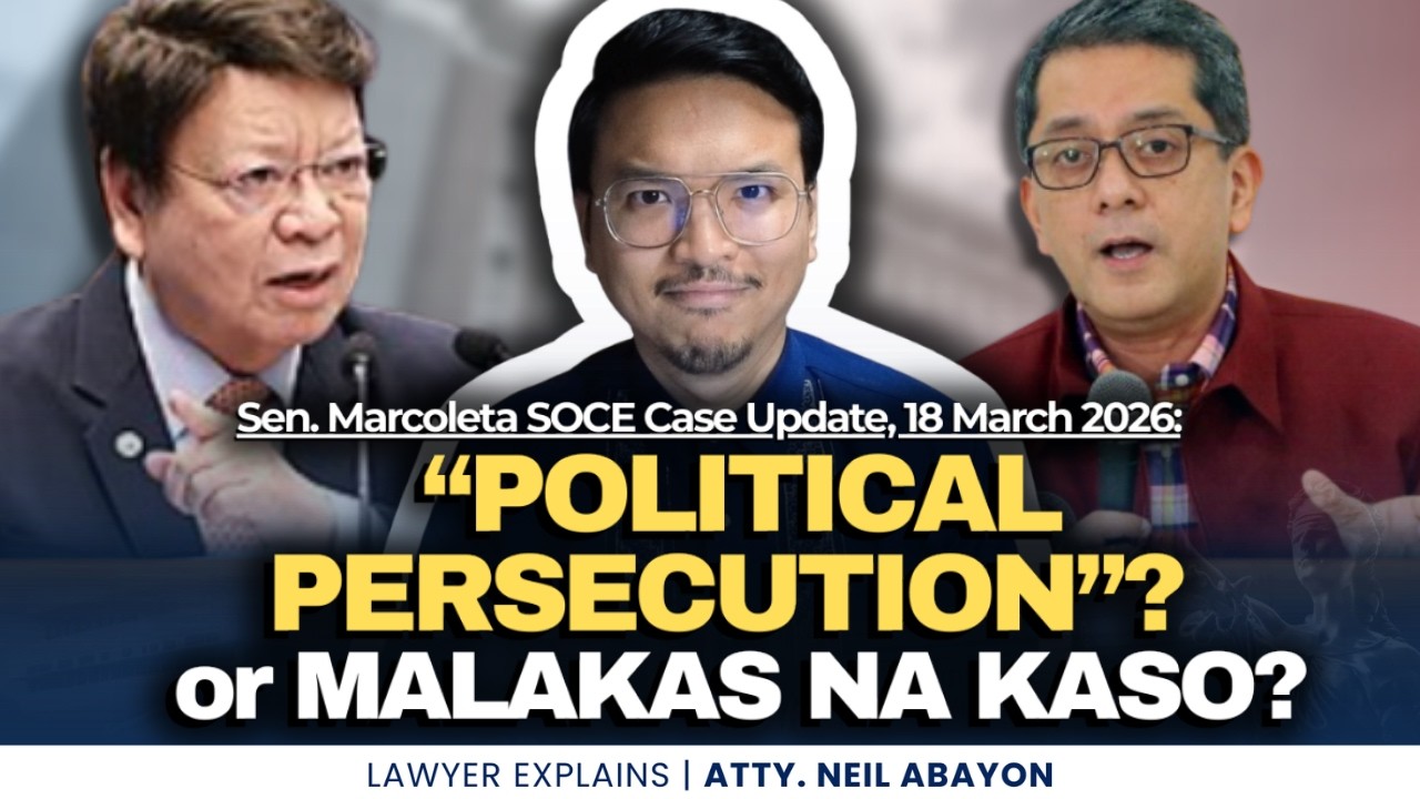 Sen. Marcoleta PANALO sa SOCE COMELEC Case! 