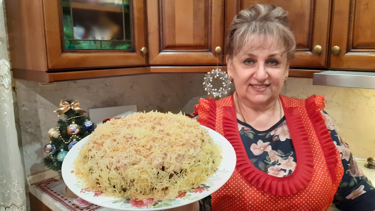 🎄Салат из куриной грудки на Новогодний праздничный стол!
