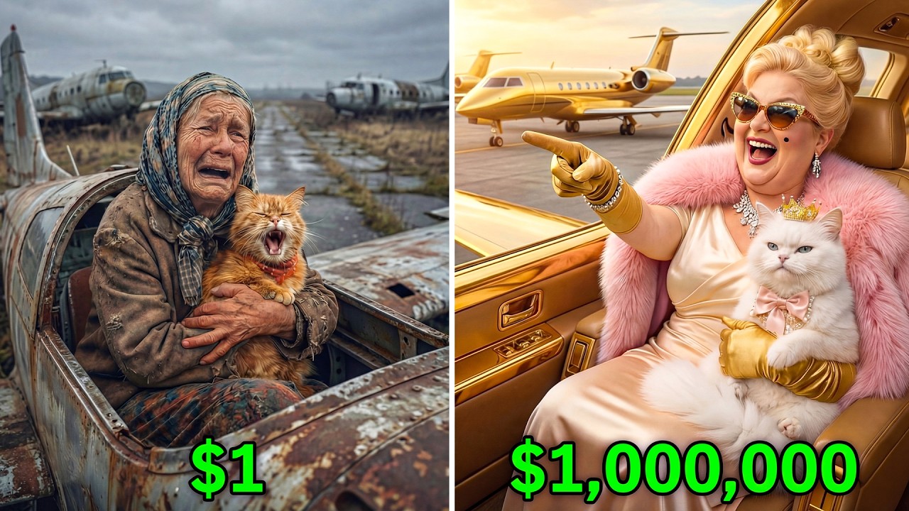🔥 Poor Granny Built Her Own PLANE to Take Revenge After the Rich Lady Mocked Her! 😡✈️