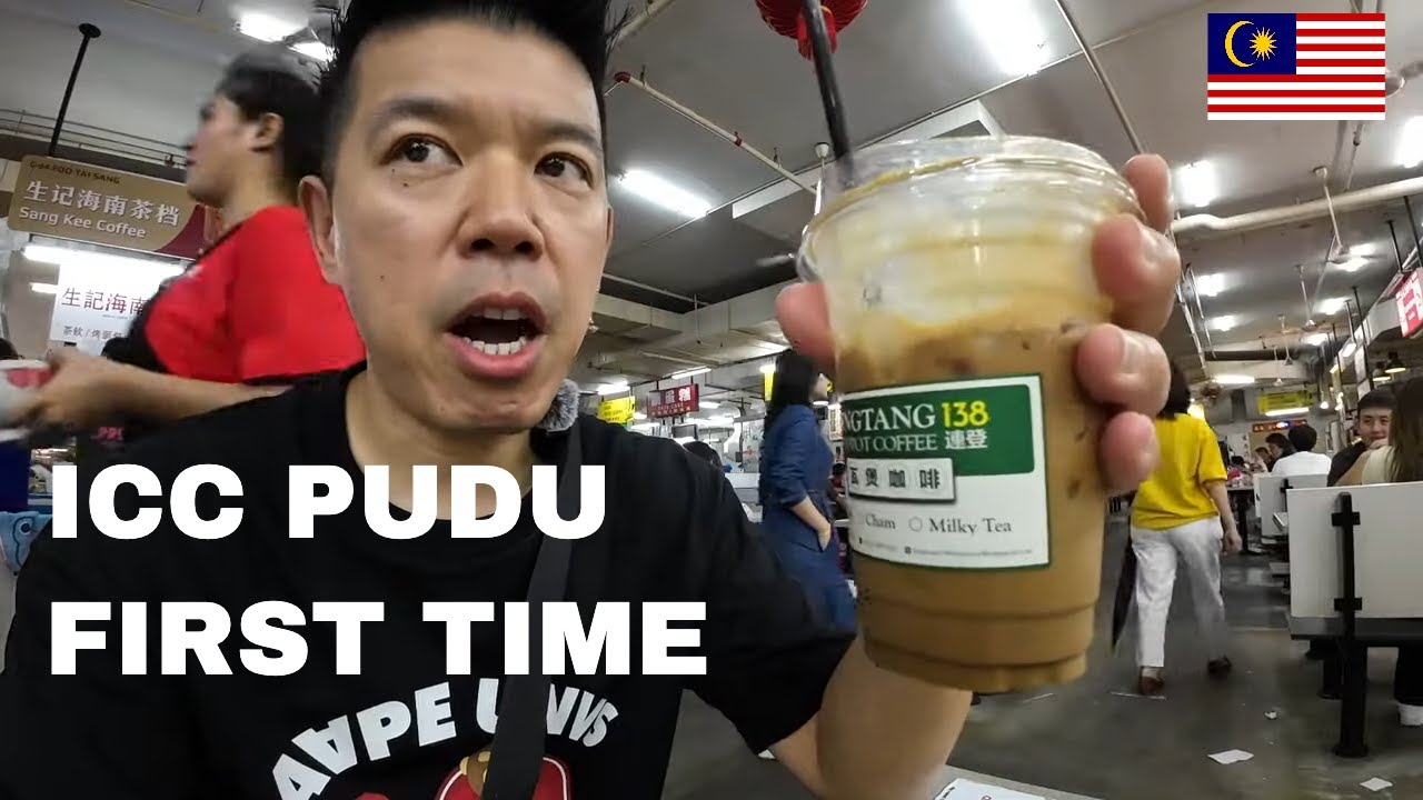 Eating First time ICC Pudu Food Court 🇲🇾✨