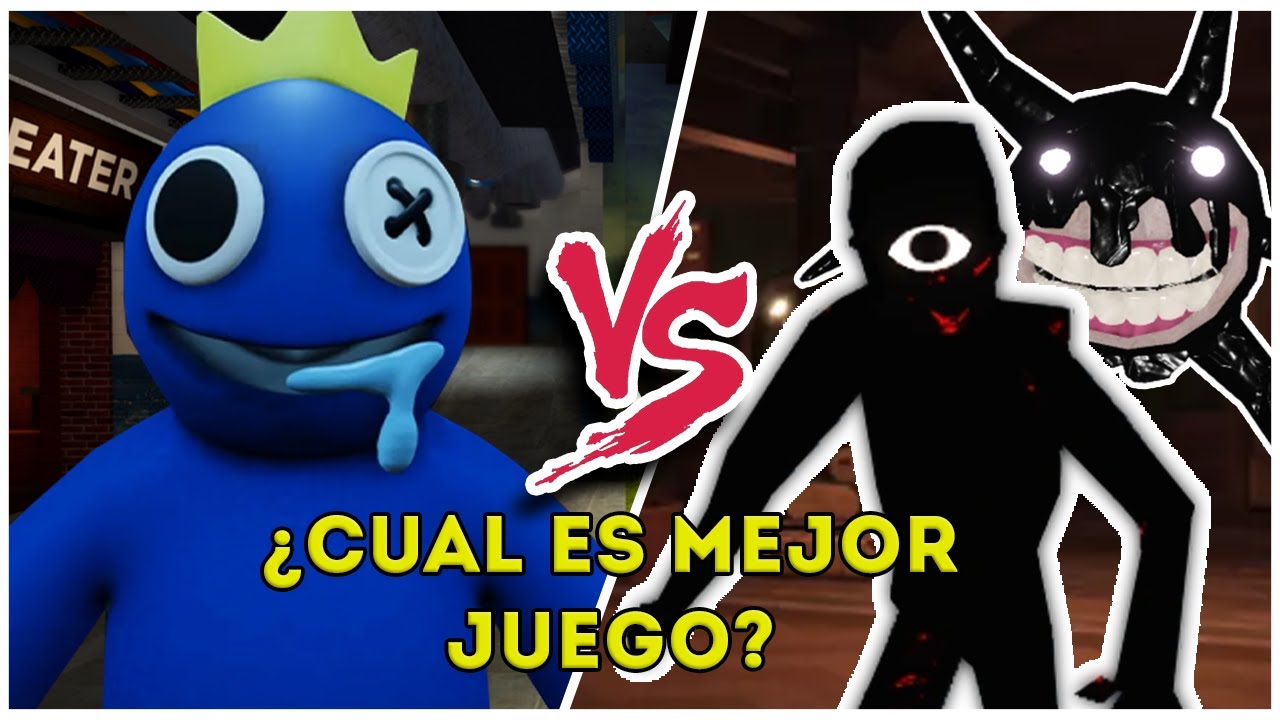 DOORS Vs RAINBOW FRIENDS ¿QUE JUEGO Es MEJOR? ROBLOX B YELION