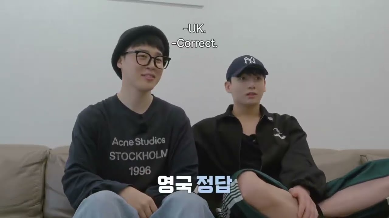 Jimin and Jungkook - Flags Quiz Cut [ARE YOU SURE? 2]