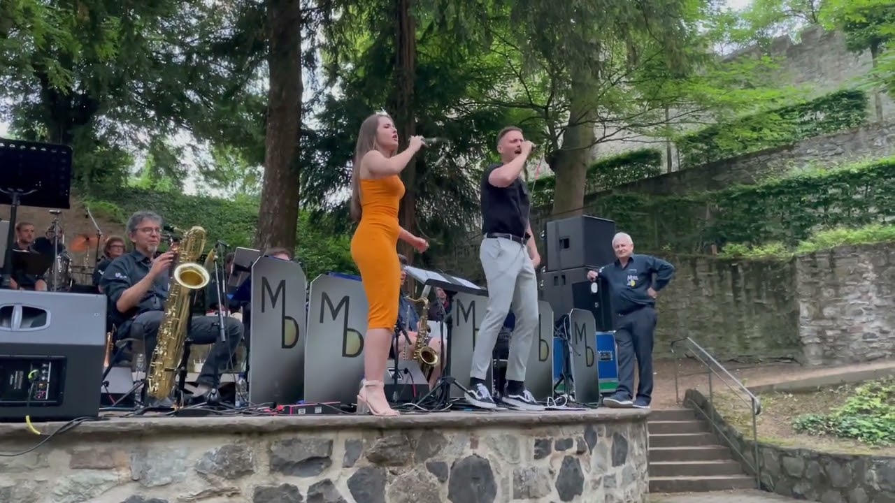 FACE feat. Helena Fin und Marvin Dorfler Big Band - In Meinem Kopf (live im Burggarten Friedberg)