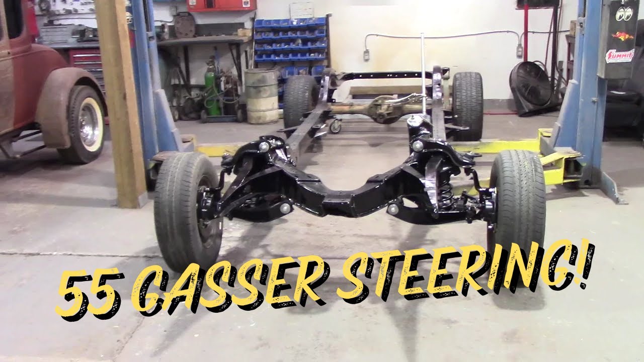 Sunday Funday: Bar Collectibles & 55 Gasser Steering Install