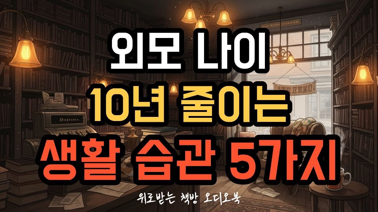 외모 나이 줄이는 노년의 생활습관 5가지 | 실제 나이보다 10년 젊어 보이는 법