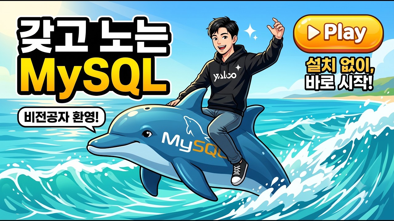왕초보용! 갖고 노는 MySQL 데이터베이스 강좌