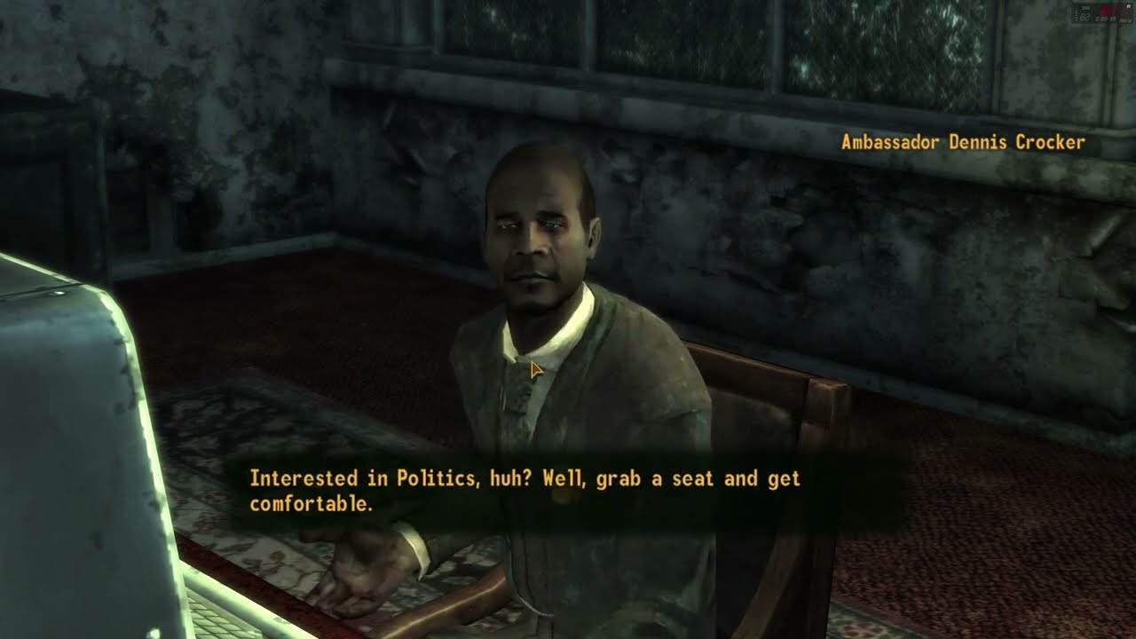 Ambassador Crocker's reaction to the Courier's disguise