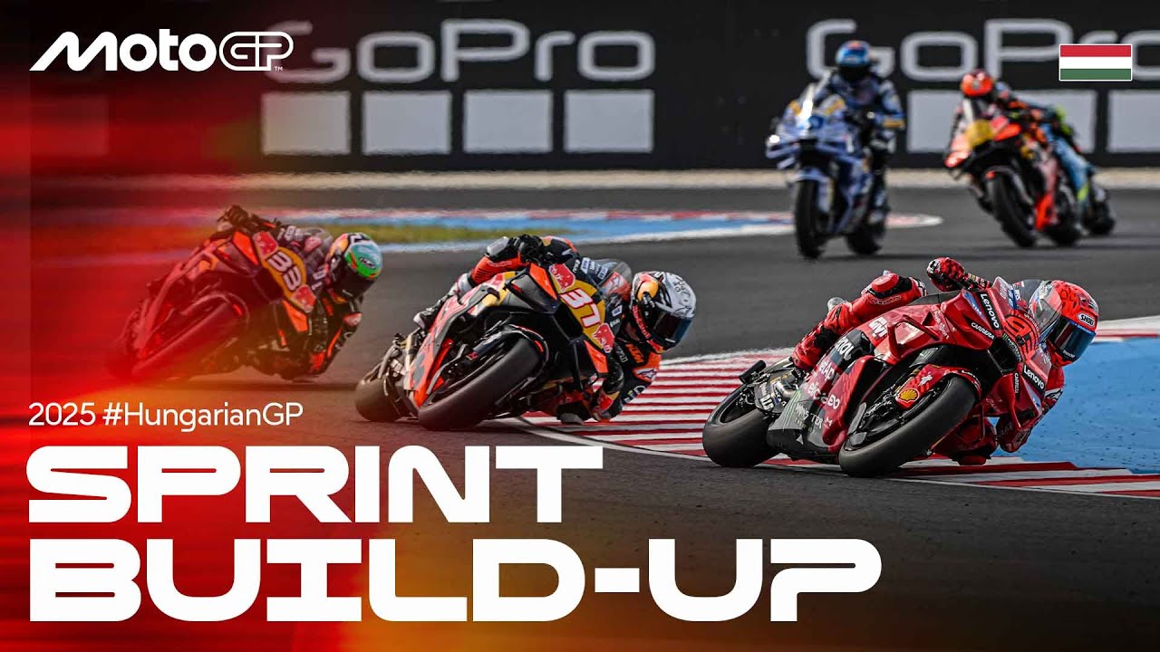 MotoGP Sprint Build Up at the 2025 Hungarian GP