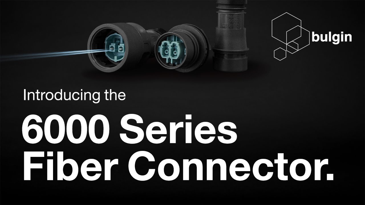Bulgin 6000 Series Fiber Connector