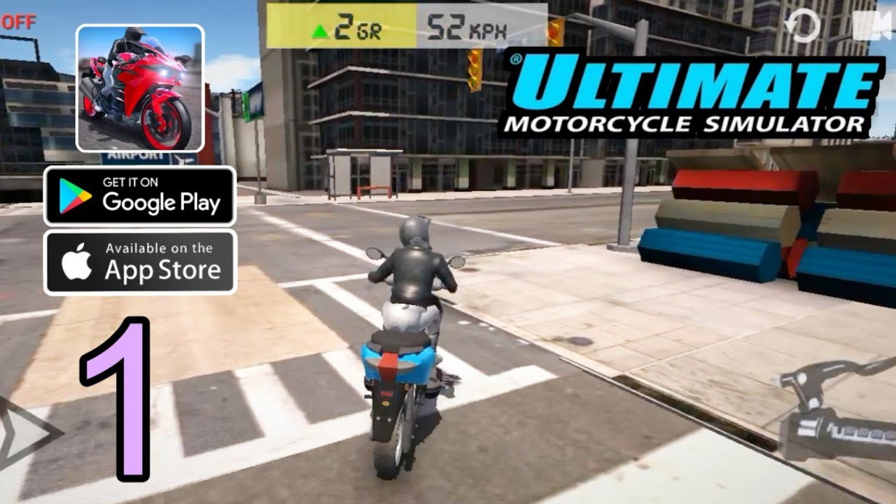Ultimate Motorcycle Simulator | First Look Gameplay (Android, iOS)