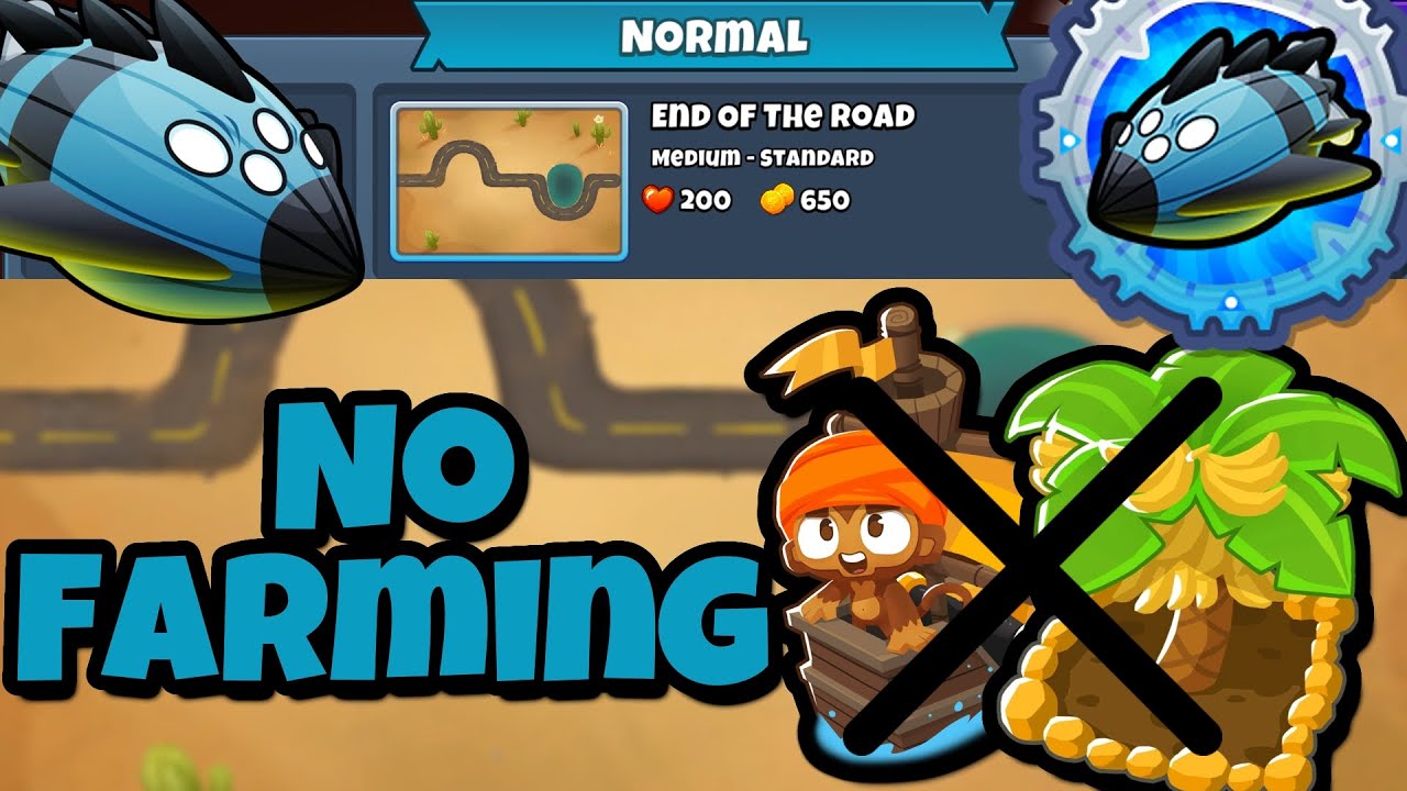 BTD6 Vortex Tutorial || No Monkey Knowledge || End of the Road