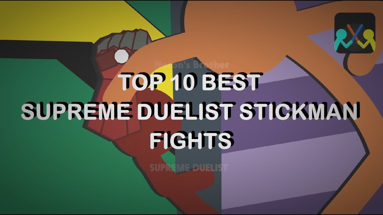 Top 10 BEST Supreme Duelist Stickman Fight Animations
