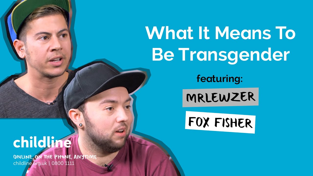 What Does It Mean To Be Transgender? ft. MrLewzer & Fox Fisher | Voice Box | Childline
